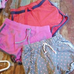 Girls shorts set of 3